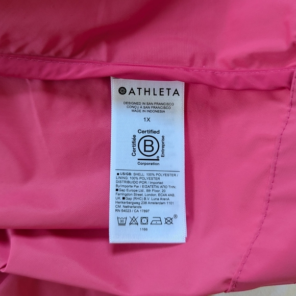 Athleta Westerly windbreaker jacket 1X - Picture 4 of 9